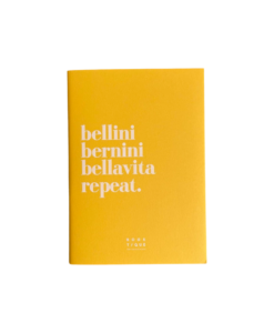 Taccuino Bernini Bellini Bellavita Repeat giallo