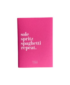 Taccuino Sole Spritz Spaghetti Repeat fucsia