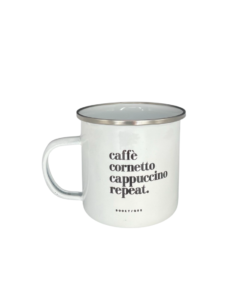 Tazza Caffè Cornetto Cappuccino Repeat